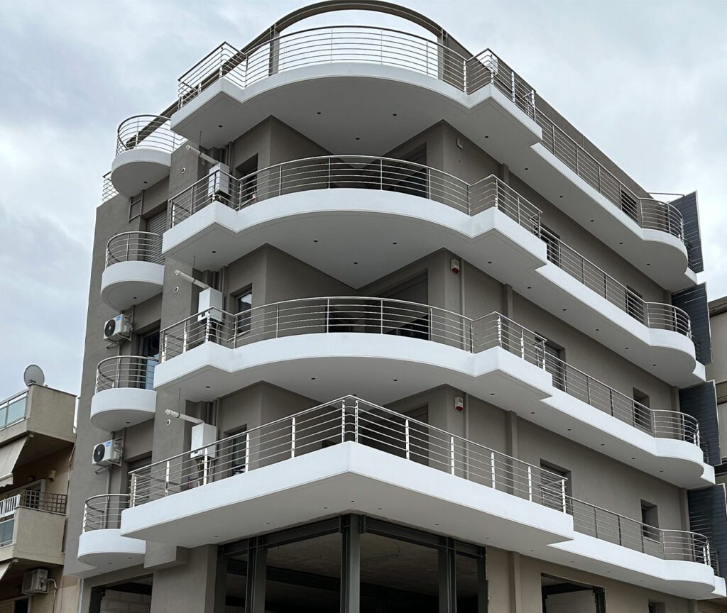 Ελαιοχρωματισμοί Κοινόχρηστων Χώρων Πολυκατοικίας